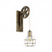 GLOBOSTAR® RYDON 01659 Vintage Φωτιστικό Τοίχου - Απλίκα με Ντουί 1 x E27 AC 220-240V IP20 - Μπρούτζινο Εφέ Σκουριάς - Μ13 x Π30 x Υ60cm GLOBOSTAR® RYDON 01659 Vintage Φωτιστικό Τοίχου - Απλίκα με Ντουί 1 x E27 AC 220-240V IP20 - Μπρούτζινο Εφέ Σκουριάς - Μ13 x Π30 x Υ60cm