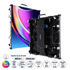 GLOBOSTAR® NEOWALL 41000 Οθόνη Video Wall P3.91 Καμπίνα 50x50cm LED 180W 3840Hz 16384 Dots ≥1900cd/㎡ Nits AC 220-240V Εσωτερικού Χώρου IP31 Full Color S1/16 14Bits - Κάρτα NovaStar MRV208-1 - Προστατε