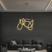 kelvo® GLOW KLV-101-0163 Κρεμαστό Φωτιστικό Οροφής LED 58W 5800lm 360° AC 220-240V IP20 Ρυθμιζόμενο Λευκό CCT με Χειριστήριο από 2700K έως 6000K Dimmable - Lumileds SMD Chip - Χρυσό Πλατίνα - Μ80 x Π8