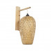 GLOBOSTAR® SELVA 01977 Boho Φωτιστικό Τοίχου - Απλίκα με Ντουί 1 x E27 AC 220-240V IP20 - Μπεζ - Μ24 x Π32 x Υ56cm GLOBOSTAR® SELVA 01977 Boho Φωτιστικό Τοίχου - Απλίκα με Ντουί 1 x E27 AC 220-240V IP20 - Μπεζ - Μ24 x Π32 x Υ56cm