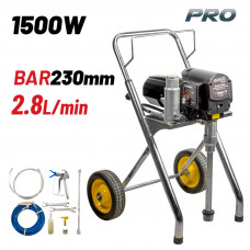 BORMANN Pro BAP7050 ΗΛΕΚΤΡΙΚΟ ΠΙΣΤΟΛΙ ΨΕΚΑΣΜΟΥ AIRLESS 1500W 2,8Lt/min, 15m