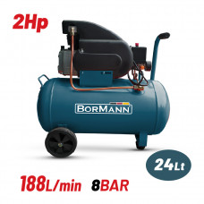 BORMANN LITE BAT5002 ΑΕΡΟΣΥΜΠΙΕΣΤΗΣ ΜΟΝΟΜΠΛΟΚ 2hp/24L