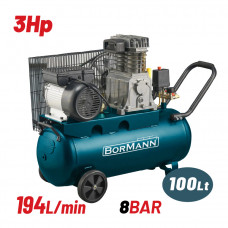 BORMANN BAT5016 BORMANN BAT5016 Αεροσυμπιεστής Ιμάντα 3Hp/100Lt