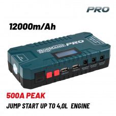 BORMANN Pro BBC8520 ΕΚΚΙΝΗΤΗΣ & POWER BANK 12000Ah