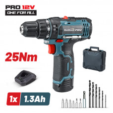 Bormann Pro BBP2100 Δραπανοκατσάβιδο Μπαταρίας Λιθίου 12V 25Nm | 032793