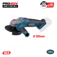 Bormann Pro BBP3500 Γωνιακός Τροχός Μπαταρίας Λιθίου 20V 125mm