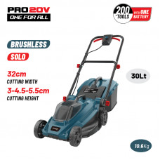 BORMANN Pro BBP4160 BORMANN Po BBP4160 Μηχανή Γκαζόν Μπαταρίας Brushless,20V,Li-Ion,Κοπή 32cm
