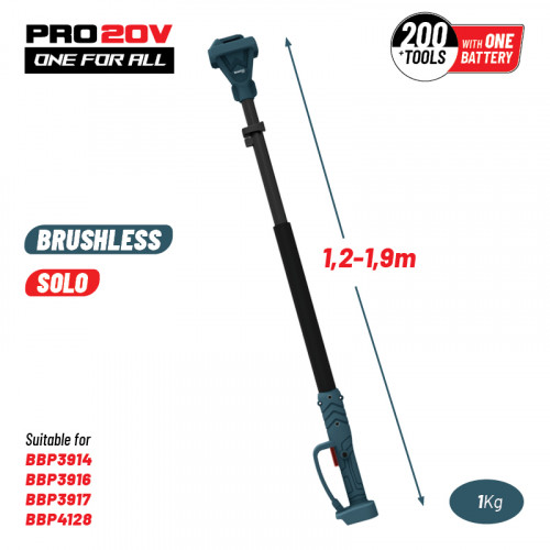 BORMANN Pro BBP4205 BORMANN Pro BBP4205 Προέκταση Τηλεσκοπική 1.2-1.9m για BBP3914C,BBP3916C,BBP3917C,BBP4128C BORMANN Pro BBP4205 BORMANN Pro BBP4205 Προέκταση Τηλεσκοπική 1.2-1.9m για BBP3914C,BBP3916C,BBP3917C,BBP4128C