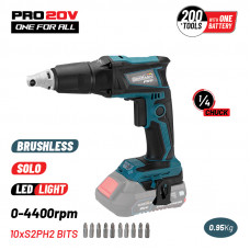 BORMANN Pro BBP5150 ΚΑΤΣΑΒΙΔΙ ΓΥΨΟΣΑΝΙΔΑΣ 20V BRUSHLESS ΜΠΑΤΑΡΙΑΣ