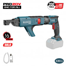 BORMANN Pro BBP5155 BORMANN Pro BBP5155 Κατσάβιδι Γυψοσανίδας Μπαταρίας 20V, Li-Ion, 0-4000rpm, SOLO