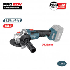BORMANN Pro BBP5305 BORMANN Pro BBP5305 Γωνιακός Τροχός Brushless 20V,Li-Ion,125mm,10.000rpm,SOLO