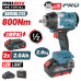 BORMANN Pro BBP5386X22C BORMANN Pro BBP5386X22C Μπουλονόκλειδο Brushless Mπαταρίας 20V,Li-Ion,2x2Ah,800Nm & Βαλίτσα BORMANN Pro BBP5386X22C BORMANN Pro BBP5386X22C Μπουλονόκλειδο Brushless Mπαταρίας 20V,Li-Ion,2x2Ah,800Nm & Βαλίτσα