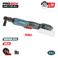 BORMANN Pro BBP5423 BORMANN Pro BBP5423 Ηλεκτρική Καστάνια Μπαταρίας 20V,Li-Ion,70Nm,0-320rpm,3/8