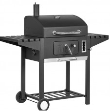 BORMANN ELITE BBQ1940 Bormann Elite BBQ1940 Ψησταριά Κάρβουνου-Καπνιστήρι 60x45,με Θερμόμετρο, Ρυθμιζόμενη Βάση 6 Θέσεων