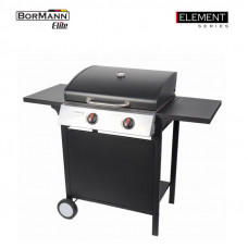 Ψησταριά Υγραερίου Bormann BBQ2000 2 Εστίων 7,2Kwatt με Μαντεμένια Σχάρα