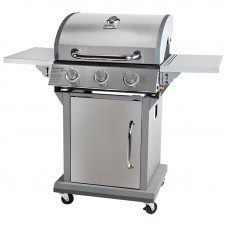 Ψησταριά Υγραερίου Bormann BBQ5030 LUXURY 3 Εστίων 10,8Kwatt με Μαντεμένια Σχάρα (σε 3 άτοκες δόσεις)