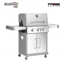 Ψησταριά Υγραερίου Bormann BBQ5040 LUXURY 3+1 Εστίων 13,5Kwatt με Μαντεμένια Σχάρα