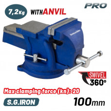 BORMANN Pro BBV3005 ΜΕΓΓΕΝΗ ΠΕΡΙΣΤΡΕΦΟΜΕΝΗ ΜΕ ΑΜΟΝΙ, 100mm