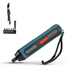 BORMANN BCD1050 ΚΑΤΣΑΒΙΔΙ ΜΠΑΤΑΡΙΑΣ 3.6V ,Li-Ion, 4Nm , 250rpm , 3 ΘΕΣΕΙΣ ΡΟΠΗΣ , LED , ΣΕΤ ΑΞΕΣΟΥΑΡ 7 ΤΕΜ