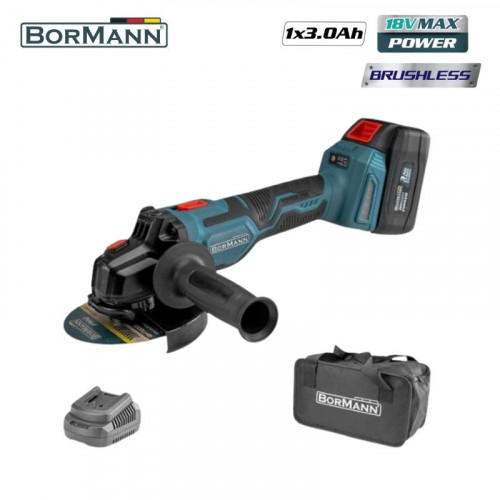 BORMANN Lite BCD2635 ΓΩΝΙΑΚΟΣ ΤΡΟΧΟΣ BRUSHLESS 20V,Li-Ion, Φ125mm BORMANN Lite BCD2635 ΓΩΝΙΑΚΟΣ ΤΡΟΧΟΣ BRUSHLESS 20V,Li-Ion, Φ125mm