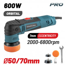 BORMANN Pro BCP3050 ΑΛΟΙΦΑΔΟΡΟΣ ΕΚΚΕΝΤΡΟΣ 600W, 50mm/75mm , 2000-6800rpm , ΜΕ ΠΡΟΕΚΚΙΝΗΣΗ ΚΑΙ ΕΞΑΡΤΗΜΑΤΑ