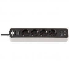 BRENNENSTUHL BCR1008 ΠΟΛΥΜΠΡΙΖΟ 4 ΘΕΣΕΩΝ ΣΟΥΚΟ