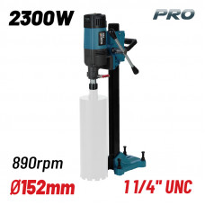 BORMANN Pro BDD1500 ΚΑΡΟΤΙΕΡΑ ΜΕ ΒΑΣΗ 2300W Φ152mm 890rpm ,  1 1/4''