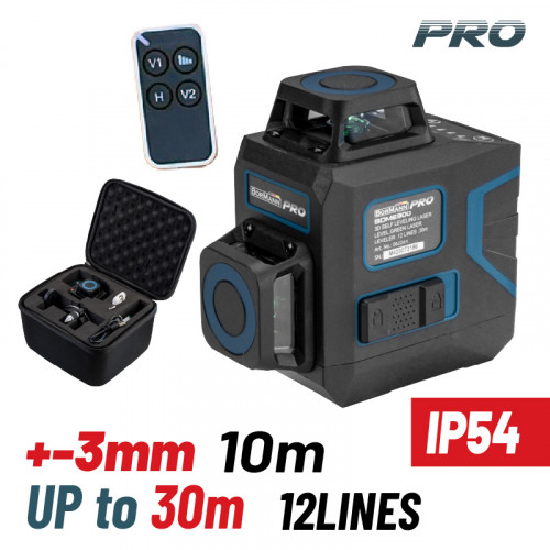BORMANN Pro BDM6900 ΑΛΦΑΔΙ ΑΥΤΟΡΥΘΜΙΖΟΜΕΝΟ ΓΡΑΜΜΙΚΟ ΛΕΙΖΕΡ, ΠΡΑΣΙΝΗΣ ΔΕΣΜΗΣ,3*360° , 12 ΓΡΑΜΜΕΣ , 30m BORMANN Pro BDM6900 ΑΛΦΑΔΙ ΑΥΤΟΡΥΘΜΙΖΟΜΕΝΟ ΓΡΑΜΜΙΚΟ ΛΕΙΖΕΡ, ΠΡΑΣΙΝΗΣ ΔΕΣΜΗΣ,3*360° , 12 ΓΡΑΜΜΕΣ , 30m