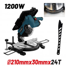 BORMANN Lite BDX2150 ΦΑΛΤΣΟΠΡΙΟΝΟ 2 ΕΡΓΑΣΙΩΝ 1200W, Φ210mm, ΛΕΙΖΕΡ