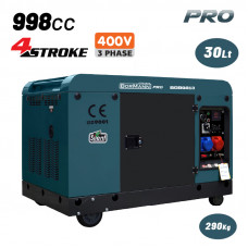 BORMANN Pro BGB9813 BORMANN Pro BGB9813 Γεννήτρια Πετρελαίου Τριφασική, Συνεχ. Απόδοση 12000W,998cc,Μίζα,Μπαταρίας,AVR