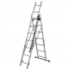 BORMANN Pro BHL5080 ΣΚΑΛΑ ΤΡΙΠΛΗ 3x7 4.76m