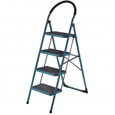 BORMANN Pro BHL6014 BORMANN Pro BHL6014 Σκαλοκάθισμα Μεταλλικό Heavy Duty,4 Σκαλιά,Αντιολισθητικά με Αφρώδη Λαβή