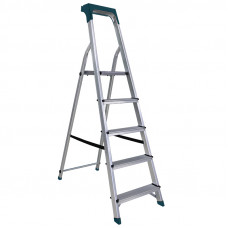 BORMANN Pro BHL9005 ΣΚΑΛΑ ΑΛΟΥΜΙΝΙΟΥ 4+1 ΣΚΑΛΙΑ ΣΚΑΛΙΑ ΜΕ ΘΗΚΗ ΕΡΓΑΛΕΙΩΝ