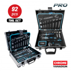 BORMANN Pro BHT5170 BORMANN Pro BHT5210 Εργαλεία Σετ 132Τμχ Cr-V Σε Τροχήλατη Βαλίτσα ABS