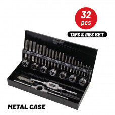 BORMANN Pro BHT7828 BORMANN Pro BHT7828 Σετ Κολαούζα & Φιλιέρες με Μανέλα,32τμχ σε Βαλίτσα Μεταλλική