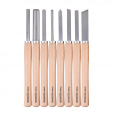 BORMANN Pro BHT7849 BORMANN Pro BHT7849 Σετ Σκαρπέλα με Ξύλινη Βάση (Ξυλογλυπτικής) 8 τμχ