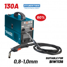 BORMANN DIY BIW1135 ΗΛΕΚΤΡΟΚΟΛΛΗΣΗ MIG/MAG 130A, ΝΟ GAS
