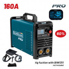 BORMANN Pro BIW1760 ΗΛΕΚΤΡΟΚΟΛΛΗΣΗ INVERTER ΑΠΟΔΟΣΗ 160Α/60%, ΨΗΦ.ΟΘΟΝΗΣ, ΜΕΓ.ΗΛΕΚΤΡΟΔΙΟ 4mm, ΠΕΡΙΛΑΜΒΑΝΕΙ ΕΞΑΡΤΗΜΑΤΑ
