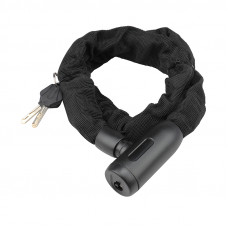 BORMANN Pro BLK1340 BORMANN Pro BLK1340 Αντικλεπτική Αλυσίδα Μοτοσυκλέτας 100cm, Πάχος 10mm,με Κλειδαρία και Επένδυση