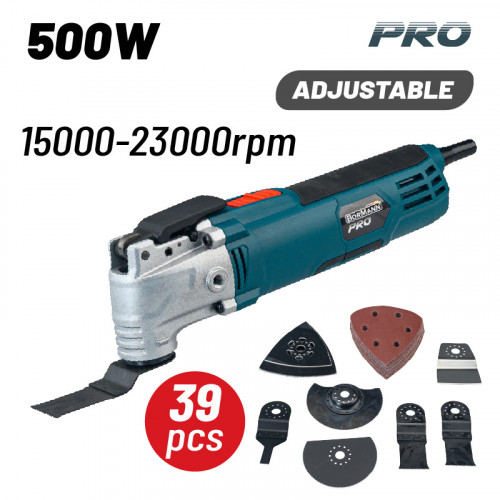 Bormann Pro BMF5000 Πολυεργαλείο Ρυθμιζόμενο 500Watt | 031857 Bormann Pro BMF5000 Πολυεργαλείο Ρυθμιζόμενο 500Watt | 031857