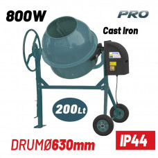 BORMANN Pro BMX2010 ΜΠΕΤΟΝΙΕΡΑ ΗΛΕΚΤΡΙΚΗ, 200Lt, 800W