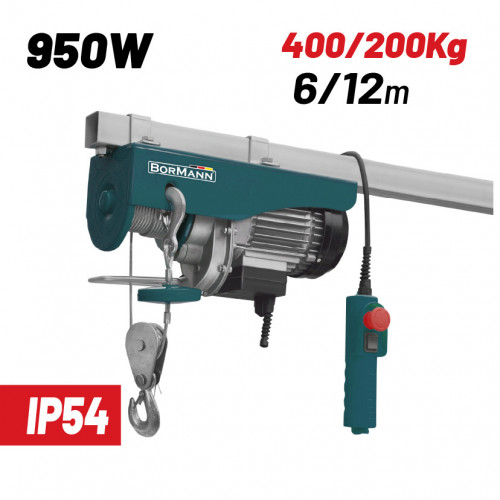 BORMANN BPA4012 ΗΛΕΚΤΡΙΚΟ ΠΑΛΑΓΚΟ 400Kg, 12m BORMANN BPA4012 ΗΛΕΚΤΡΙΚΟ ΠΑΛΑΓΚΟ 400Kg, 12m