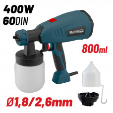 BORMANN LITE BPG8100 ΠΙΣΤΟΛΙ ΒΑΦΗΣ ΗΛΕΚΤΡΙΚΟ HVLP 400W, 800ml