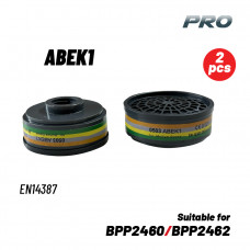 BORMANN Pro BPP2466-2 BORMANN Pro BPP2466-2 Φίλτρο Μάσκας Αερίων & Ατμών ΑΒΕΚ1 2τμχ (Κατάλληλο για BPP2460-BPP2462)