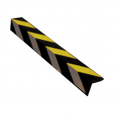 BORMANN Pro BPP2491 ΓΩΝΙΑ ΠΡΟΣΤΑΣΙΑΣ PARKING ΛΑΣΤΙΧΕΝΙΑ ΥΨΟΣ 80cm ΜΕ ΑΝΑΚΛΑΣΤΙΚΕΣ ΤΑΙΝΙΕΣ