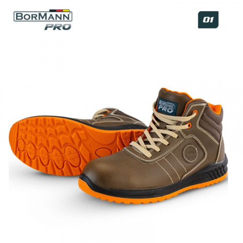 BORMANN Pro BPP8151 ΜΠΟΤΑΚΙ ΕΡΓΑΣΙΑΣ O1, ΔΕΡΜΑ NUBUCK, DOVER No.41 BORMANN Pro BPP8151 ΜΠΟΤΑΚΙ ΕΡΓΑΣΙΑΣ O1, ΔΕΡΜΑ NUBUCK, DOVER No.41