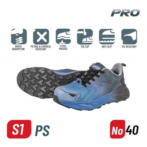 BORMANN Pro BPP8170 BORMANN Pro BPP8170 Παπούτσι Ασφαλείας S1PS ATLANTIC No 40 BORMANN Pro BPP8170 BORMANN Pro BPP8170 Παπούτσι Ασφαλείας S1PS ATLANTIC No 40