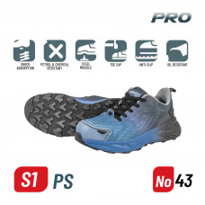 BORMANN Pro BPP8173 BORMANN Pro BPP8173 Παπούτσι Ασφαλείας S1PS ATLANTIC No 43