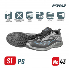 BORMANN Pro BPP8283 BORMANN Pro BBP8283 Παπούτσι Ασφαλείας S1P PACIFIC No 43