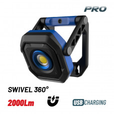 BORMANN Pro BPR6090 BORMANN Pro BPR6090 Προβολέας Εργασίας LED, Επαναφορτιζόμενος,2000Lm,Αδιάβροχος